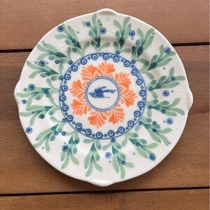 Small Anthropologie Bird Mandala Plate